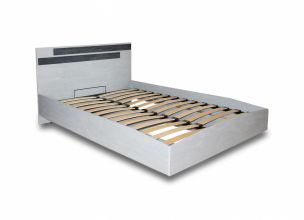 Спальня Асти Кровать 1,4 с ортопедом, с под.мех., б/матраца 2 кат